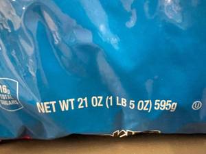 lot 187 image: Lot of 4 Malt-O-Meal Cookies & Cream Cereal 21oz (595g) Bags