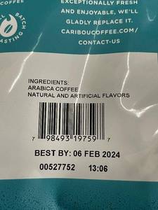 lot 221 image: Caribou Coffee Ground SMores Cabin Flavored Coffee - 3 Packs