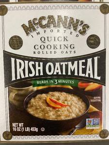 lot 224 image: Lot of 6 McCanns Quick Cooking Irish Oatmeal - 16 oz Boxes