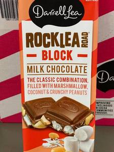 lot 338 image: Darrell Lea Rocklea Road Milk Chocolate Block 12-Pack