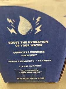 lot 373 image: Bitsys Swish Pink Lemonade Electrolyte & Immunity Drink Mix 50 Count