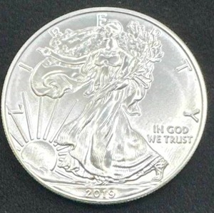 2019 1oz .999 Silver American Eagle
