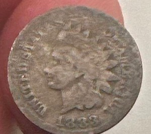 1883 Indian Head Penny