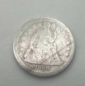 1856 Seated Liberty Dime