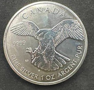 1oz .999 Silver Canadian Wildlife Series Round