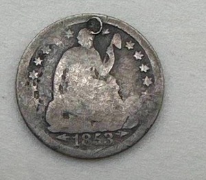 1853-O Seated Liberty Half Dime