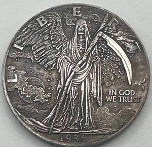Hobo Peace Dollar