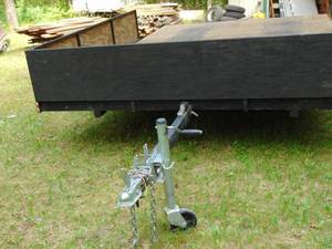 8 x 12 Tilt UtilitySnowmobile Trailer
