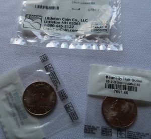 lot 33 image: KENNEDY HALF DOLLAR SET UNCIRCULATED