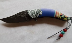 lot 105 image: COLLECTIBLE SUPER INDIAN KNIFE NIB