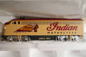 lot 128 image: BACHMANN INDIAN MOTORCYCLE TRAIN (COLLECTOR)