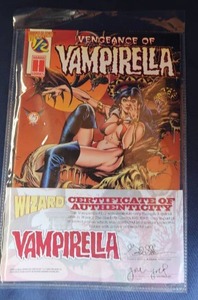 lot 153 image: VAMIPRELLA COMIC  HIGHLY COLLECTIBLE