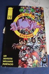 lot 158 image: COMIC SKETCH BOOK AND DRAWINGS