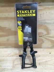 lot 47 image: Stanley Fatmax Duct Notcher Tool Model # FMHT73567H