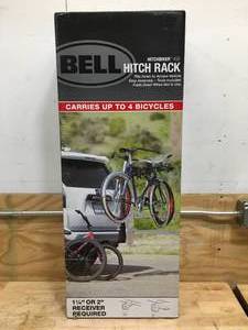 lot 52 image: Bell Hitchbiker 450 4-Bike Hitch Rack