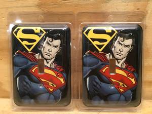 lot 66 image: Lot of 2 - Superman Light Switch Covers