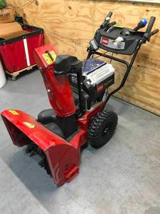 lot 17 image: Toro 24 in. Power Max e24 60V Two-Stage Snow Blower Model # 39925 (Missing Parts) (Tested And Works) (Tool Only)