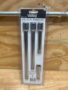 lot 42 image: VALLEY 4 PC 12 Dr. Extension Bar Kit (0713249.25)