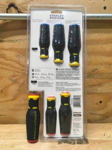 lot 43 image: Stanley Fatmax 6 Piece Screwdriver Set 0713248