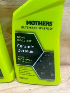 lot 45 image: MOTHERS Lot of 2-  24 oz. Bottle of Ultimate Hybrid Ceramic Detailer and Bead Booster Spray