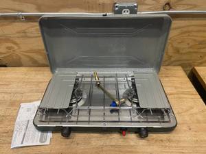lot 85 image: BASS PRO SHOPS Two Burner Propane Stove