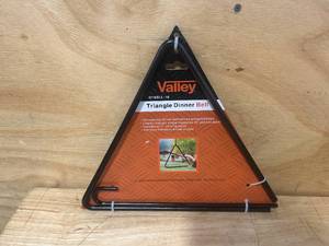 lot 105 image: VALLEY Triangle Dinner Bell
