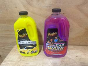 lot 106 image: MEGUIARS Ultimate Wash and Wax (48oz) and Deep Crystal Car Wash (64oz) (07172413.50)