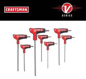 lot 110 image: CRAFTSMAN V-Series 7-key Torx Key Set (07172416)