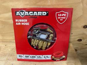 lot 111 image: AVAGARD 50 Rubber Air Hose Kit (07132420)