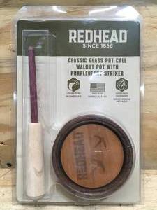 lot 136 image: RedHead Classic Glass Friction Turkey Call (Retail $34.99)