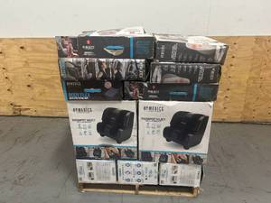 lot 151 image: HOMEDICS Pallet of Massagers and Humidifiers