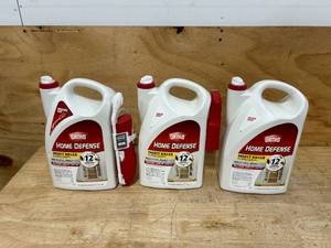 lot 155 image: ORTHO Lot of 3- Home Defense Insect Killer (1 gallon each)