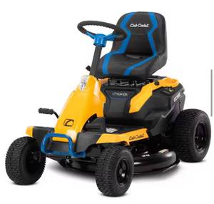 lot 20A image: CUB CADET CC330E 30 in. 56-Volt MAX 30 Ah Riding Lawn Tractor