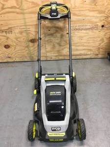 lot 184 image: Non-Working Ryobi 20 Self-Propelled Lawn Mower Model # RY401018