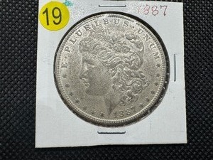 1887 Morgan Silver Dollar