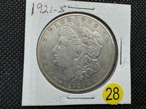 1921-S Morgan Silver Dollar