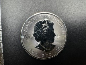 2016  BU One Ounce Silver  Canada Superman Coin