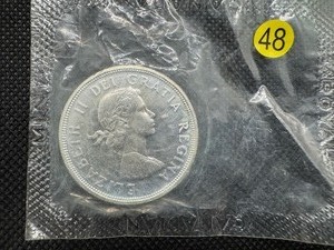 1964 Canada Silver Dollar in Original Mint Package