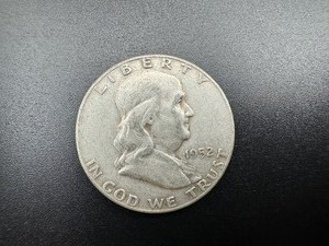 1952-D Silver Franklin Half Dollar