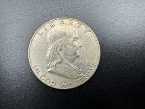 1961-D Silver Franklin Half Dollar