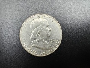 1961-D Silver Franklin Half Dollar