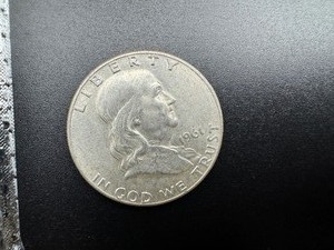 1961-D Silver Franklin Half Dollar