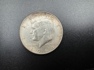 1964 90% Silver Kennedy Half Dollar