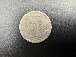 1865 Three Cent Nickel