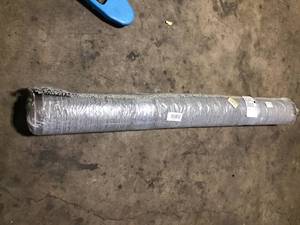 Unique Loom Solid Shag Cloud Gray 6 ft. x 9 ft. Area Rug Customer Returns See Pictures