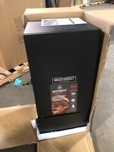 Masterbuilt 30 in. Dual Fuel Propane Gas and Charcoal Smoker in Black   Customer Returns See Pictures