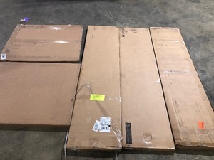Lot of Assorted Wood Closet System Various Models and Conditions Customer Returns See Pictures