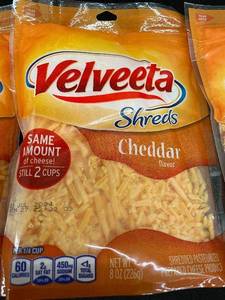 Velveeta Shreds Cheddar Flavor - 3 Packs