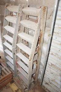 lot 275 image: Heavy Duty Steel Ramps - Were Used for School Buses