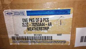 Weatherstrip - Door